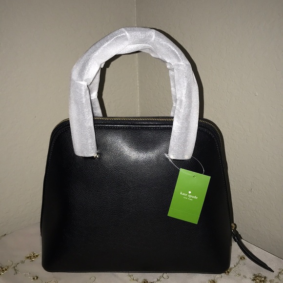 NWT Kate Spade ♠️ Black Satchel Handbag - Picture 2 of 16
